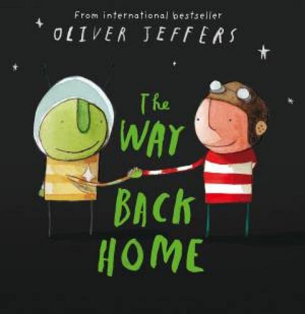 The Way Back Home by Oliver Jeffers Paperback book