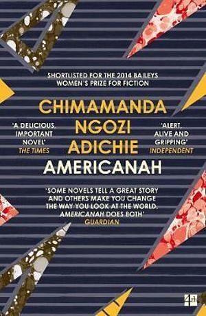 Americanah by Chimamanda Ngozi Adichie Paperback book