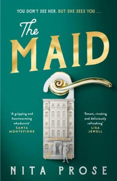 The Maid by Nita Prose Hardcover book