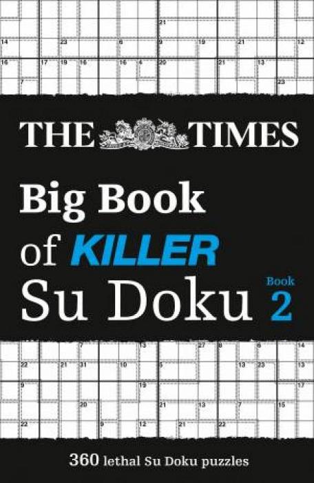 The Times Big Book of Killer Su Doku Book 2 by The Times Mind Games Paperback book