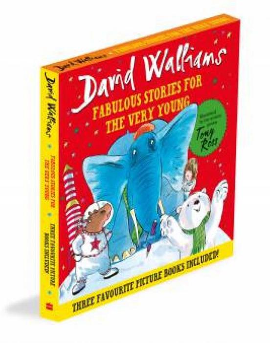 The World of David Walliams: Picture Book Set: Slightly Annoying Elephant, Bear Who Went Boo, First Hippo on the Moon by David Walliams Box Set book