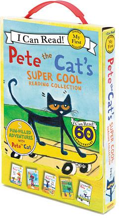 I Can Read: First Reading: Pete The Cat's Super Cool Reading Collection by James Dean Hardcover book