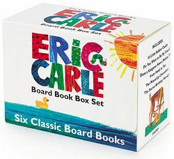 Eric Carle Six Classic Board Books Box Set by Eric Carle Hardcover book