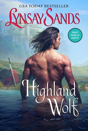 Highland Wolf by Lynsay Sands Paperback book