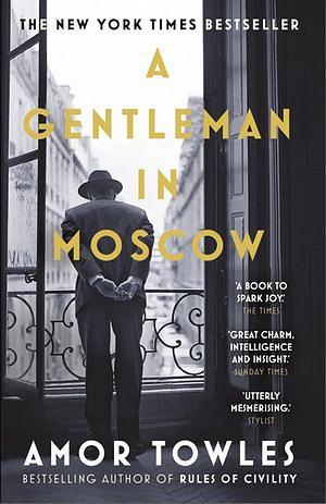 A Gentleman In Moscow by Amor Towles Paperback book