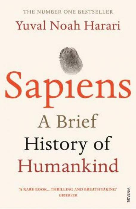 Sapiens: A Brief History Of Humankind by Yuval Noah Harari Paperback book