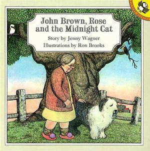John Brown, Rose And The Midnight Cat by Jenny Wagner Paperback book
