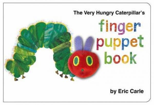 The Very Hungry Caterpillar Finger Puppet Book by Eric Carle Board Book book