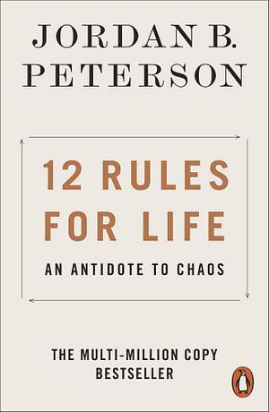 12 Rules For Life by Jordan B Peterson Paperback book