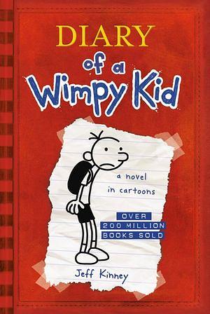 Diary Of A Wimpy Kid by Jeff Kinney Paperback book