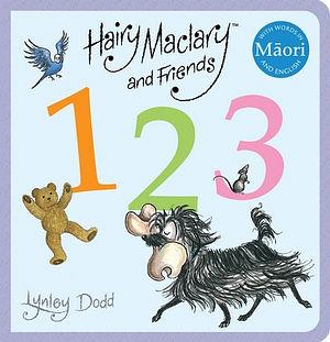 Hairy Maclary And Friends: 123 In Maori And English by Lynley Dodd Board Book book
