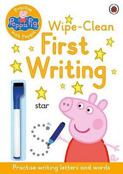 Peppa Pig: Practise with Peppa: Wipe-Clean First Writing by Ladybird BOOK book