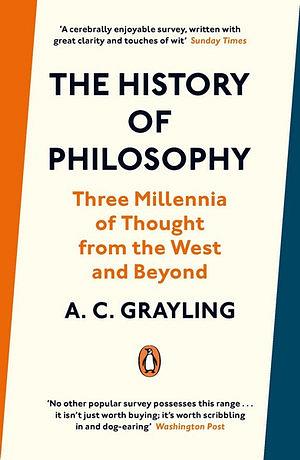 The History Of Philosophy by A C Grayling Paperback book