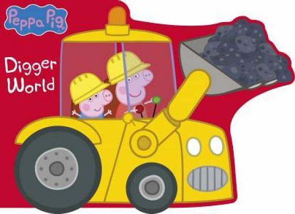 Peppa Pig: Digger World by Various Board Book book