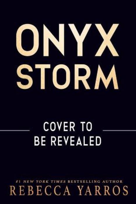 Empyrean 03: Onyx Storm by Rebecca Yarros Paperback book