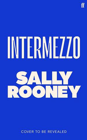 Intermezzo by Sally Rooney Paperback book