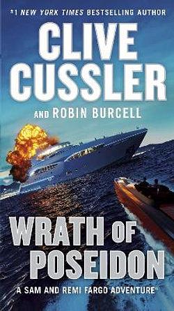 Wrath of Poseidon by Robin Burcell & Clive Cussler BOOK book