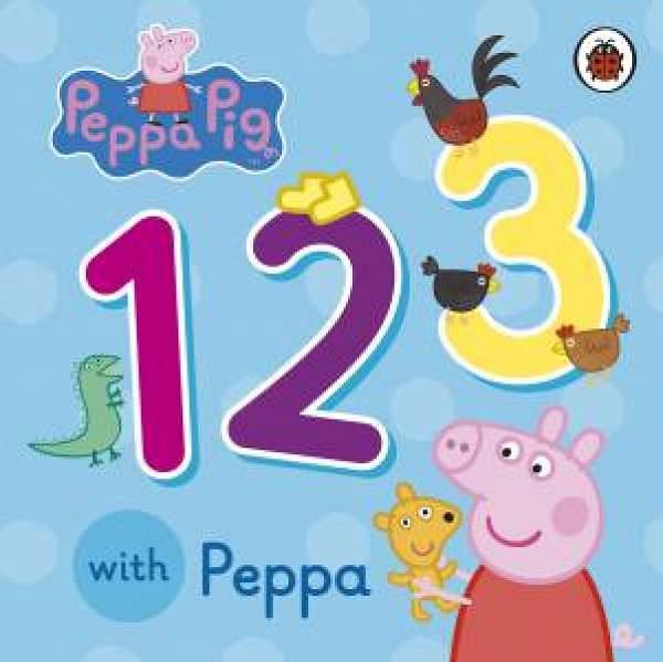 Peppa Pig: 123 With Peppa by Various Board Book book