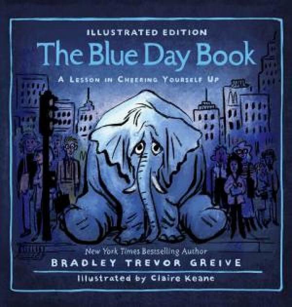 The Blue Day Book by Bradley Trevor Greive Hardcover book