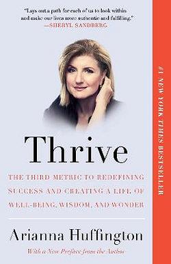 Thrive by Arianna Huffington BOOK book