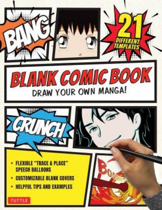 Blank Comic Book by Tuttle Studio and Noboru Murata Hardcover book