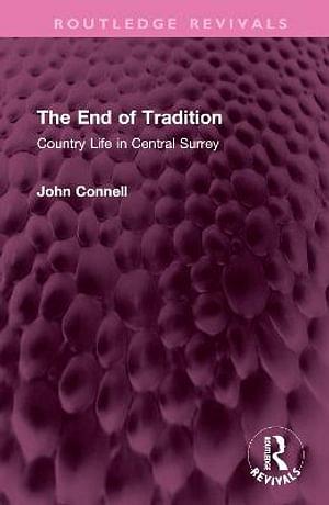 The End of Tradition by John Connell BOOK book