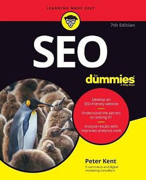 SEO For Dummies by Peter Kent Paperback book