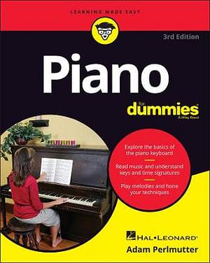 Piano For Dummies, 3rd Edition by Adam Perlmutter Paperback book