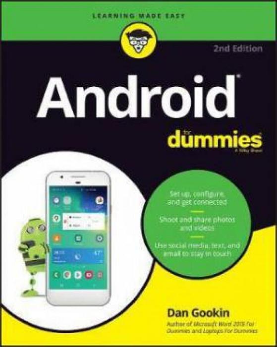 Android For Dummies by Dan Gookin Paperback book