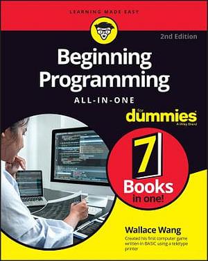 Beginning Programming All-In-One For Dummies by Wallace Wang Paperback book