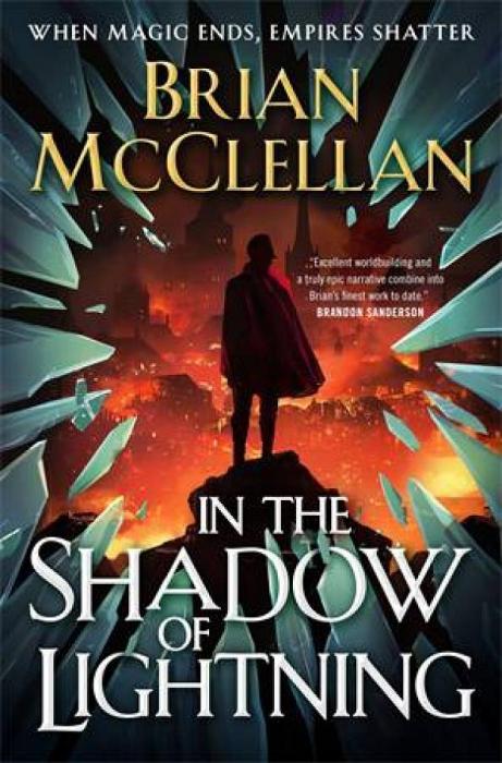 In The Shadow Of Lightning by Brian McClellan Paperback book