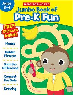 Jumbo Book of Pre-K Fun by Scholastic Teaching Resources BOOK book