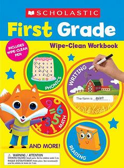 Scholastic First Grade Wipe-Clean Workbook by Scholastic Teaching Res BOOK book