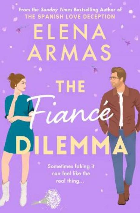 The Fiance Dilemma by Elena Armas Paperback book