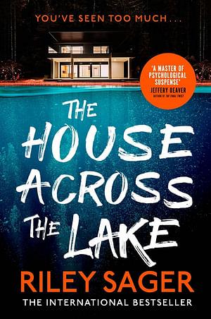 The House Across The Lake by Riley Sager Paperback book