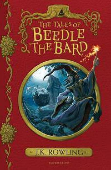The Tales Of Beedle The Bard by J.K. Rowling Hardcover book