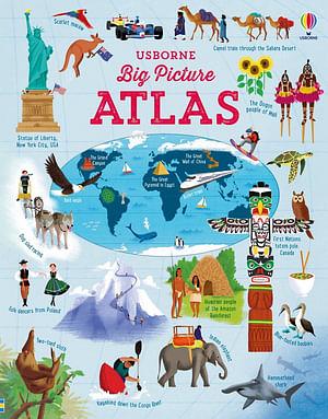 Big Picture Atlas by Emily Bone & Dan Taylor Hardcover book