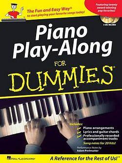 Piano Play-Along for Dummies by Adam Perlmutter & Hal Leonard Publish Paperback book