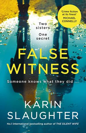 False Witness by Karin Slaughter Paperback book
