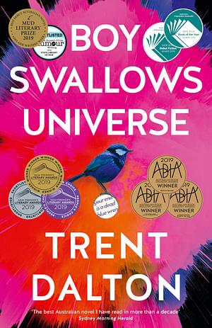 Boy Swallows Universe by Trent Dalton Paperback book