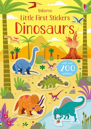 Little First Stickers Dinosaurs by Kirsteen Robson Paperback book