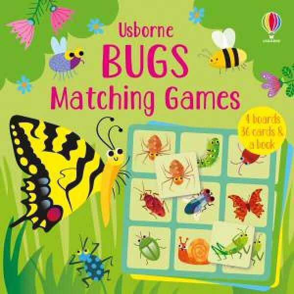 Matching Games: Bugs Matching Games by Kate Nolan BOOK book