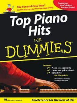 Top Piano Hits for Dummies by Adam Perlmutter BOOK book