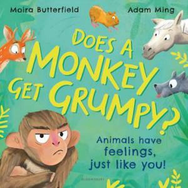 Does A Monkey Get Grumpy? by Moira Butterfield Paperback book