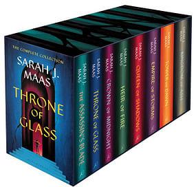 Throne of Glass Box Set by Sarah J Maas Paperback book