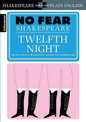 No Fear Shakespeare: Twelfth Night by William Shakespeare Paperback book