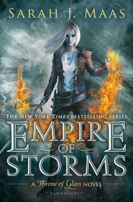 Throne Of Glass 05: Empire Of Storms by Sarah J Maas Hardcover book