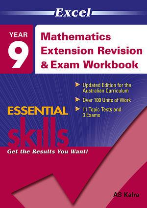Excel Essential Skills: Advanced Mathematics Revision & Exam Workbook 2 - Year 9 by A. S. Kalra Paperback book