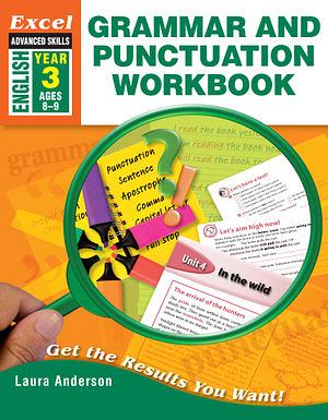 Excel Advanced Skills - Grammar and Punctuation Workbook Year 3 by Laura Anderson Paperback book
