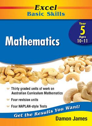 Excel Basic Skills: Mathematics Year 5 by Damon James Paperback book